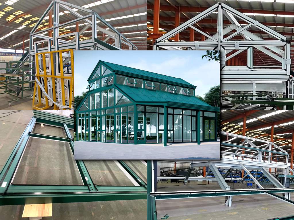 Durable Steel Aluminum Large Greenhouses | Ready To Ship